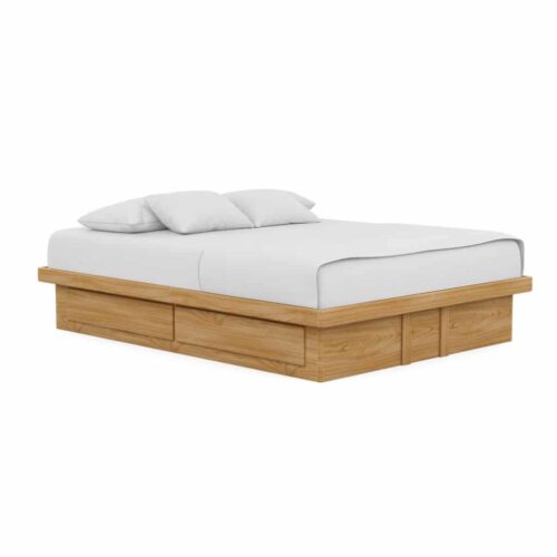 Classic 4 Drawer Platform Bed – Queen