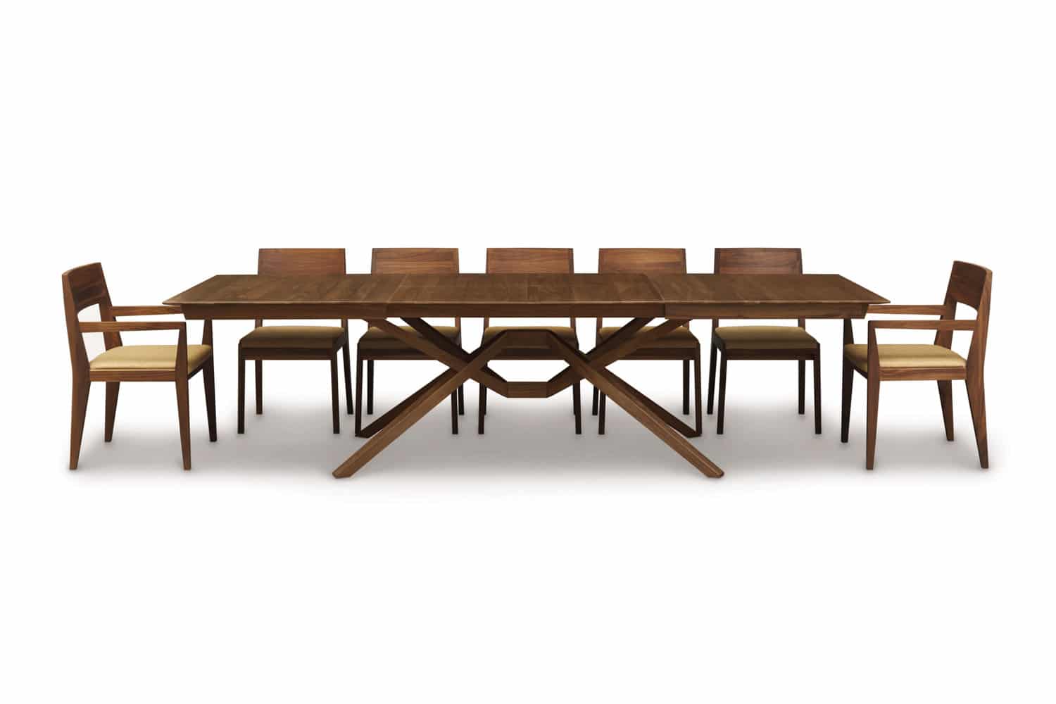 Exeter Dining Ext Table With 2 Easystow Leaves