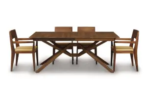 Exeter Dining Ext Table With 2 Easystow Leaves