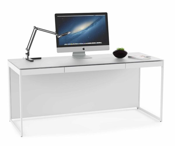 Centro Modern White Home Office Desk | BDI Furniture