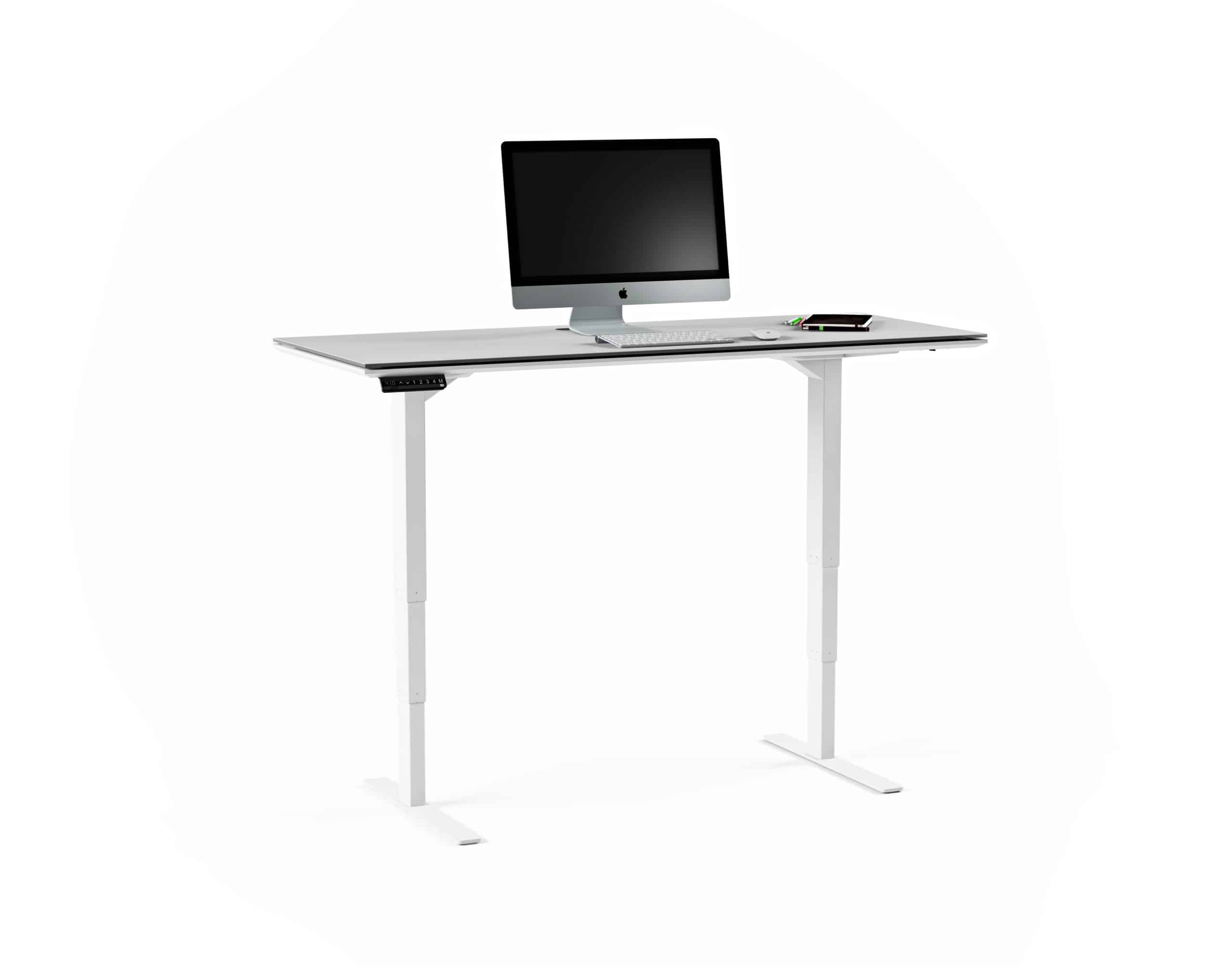 Centro 6451 Height Adjustable Standing Desk - 60"x24" | BDI Furniture