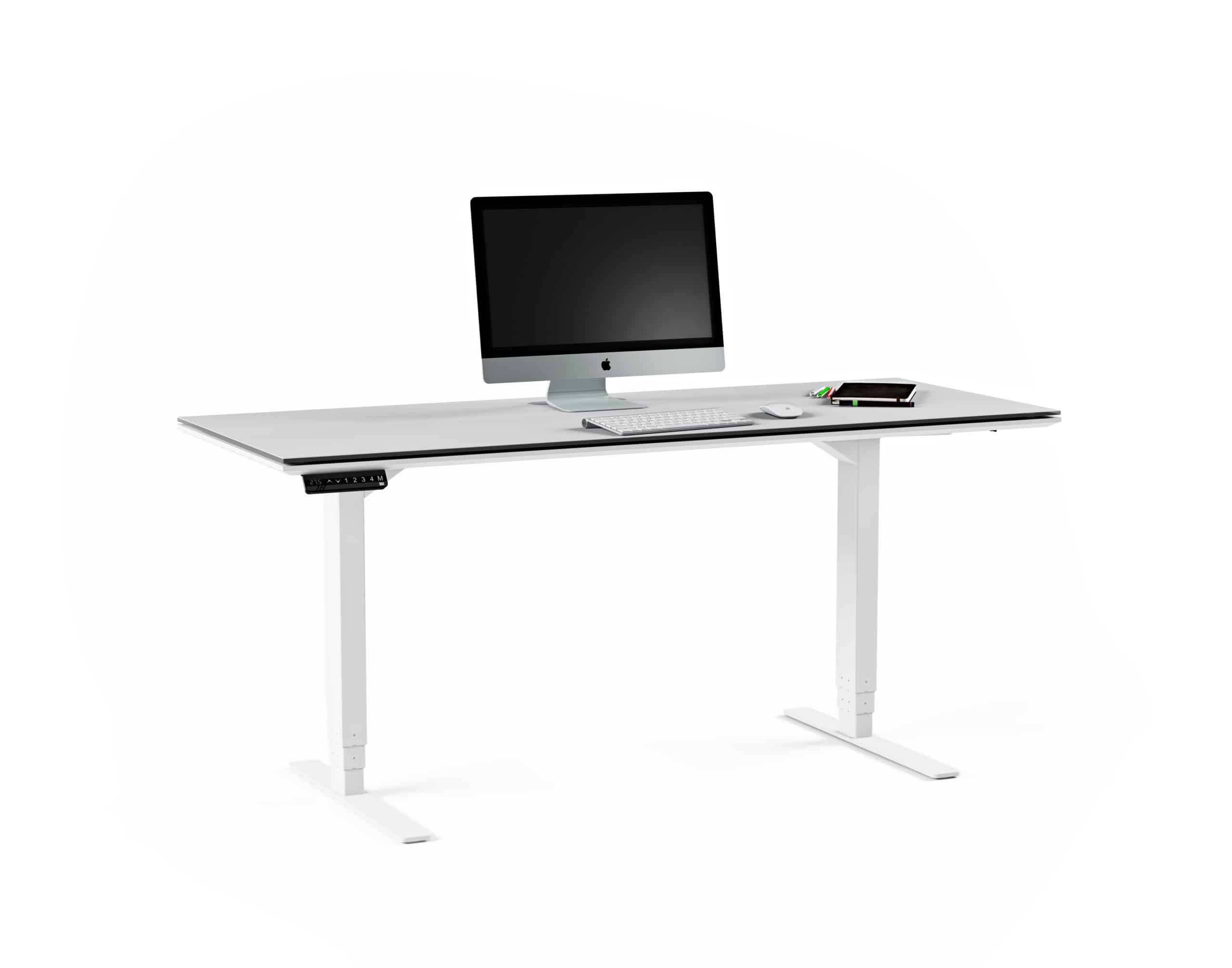 Centro 6452 Height Adjustable Standing Desk - 66"x30" | BDI Furniture