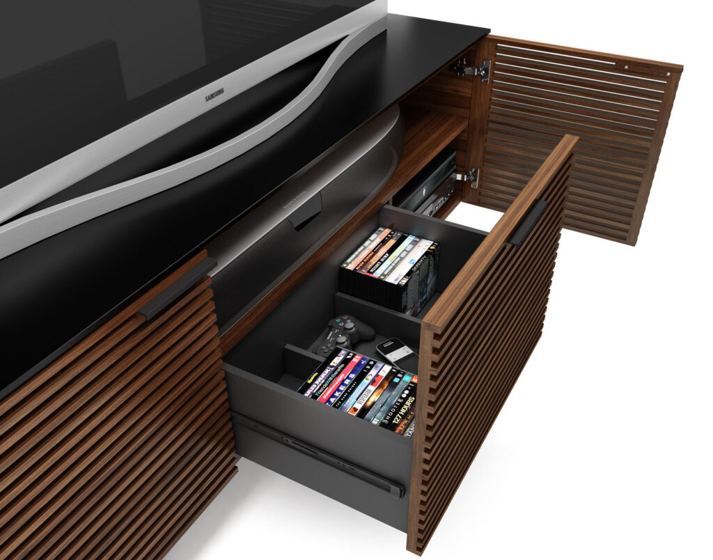 Corridor Media Console & Entertainment Center BDI Furniture West