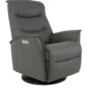 The Dallas triple power recliner in slate grey