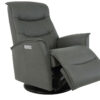 The Dallas triple recliner in slate grey